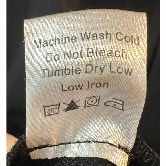 Tuckernuck Black Sleeveless Collar Charlie Dress Slight Stretch Classic Medium - Picture 7 of 8